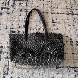 Lauren by Ralph Lauren metal designed tote purse